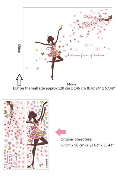 Picture of Dance Poster Butterfly Decal