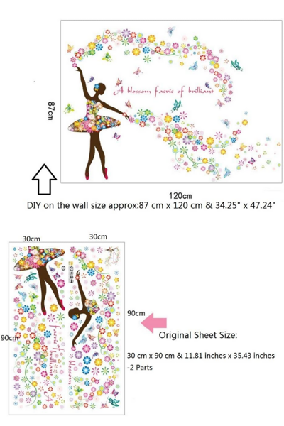 Picture of Dance Poster Fairy Decal