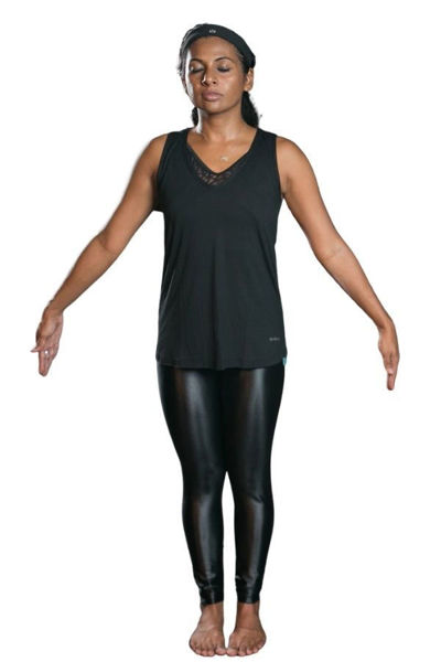 Picture of Trinys Leggings Leather Look Performance Leggings