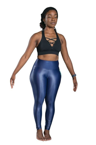 Picture of Trinys Leggings Leather Look Performance Leggings