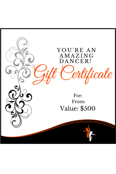 Picture of Gift Card Value $500
