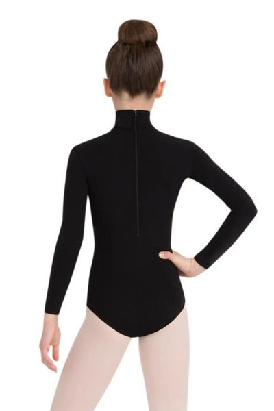 Picture of Capezio Child Turtleneck Long Sleeve with snaps