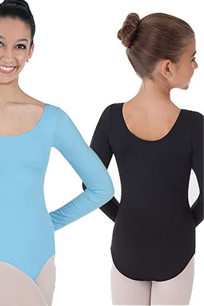 Picture of Body Wrappers Adults Long Sleeve Leotard