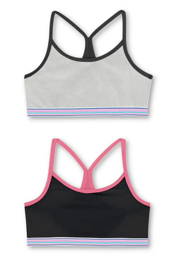 Experience Dance. Hanes On The Go Comfort Girls' Bras with