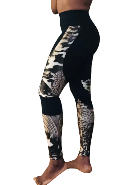 Picture of Trinys Compression Leggings with Animal Print