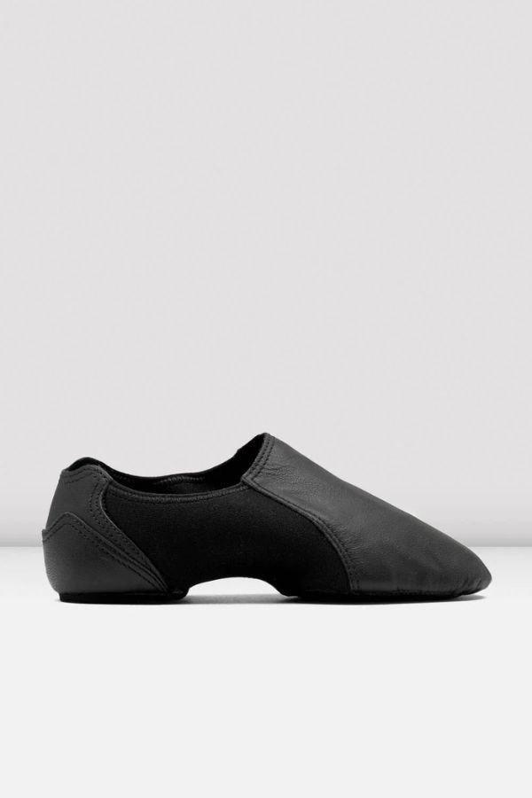 Experience Dance. Bloch Ladies Spark Leather & Neoprene Jazz Shoes