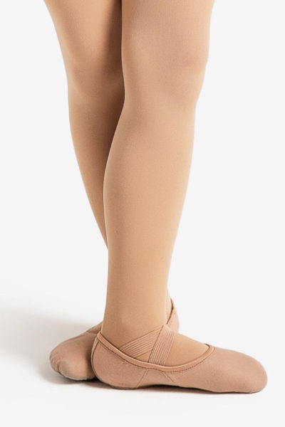brown tone ballet shoes