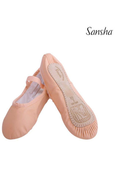 LEATHER FULL SOLE BALLET SHOES