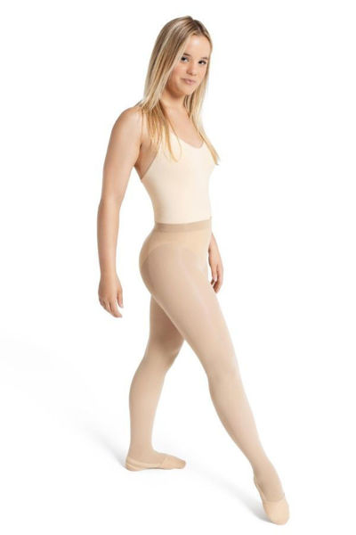 pale nude dance tights