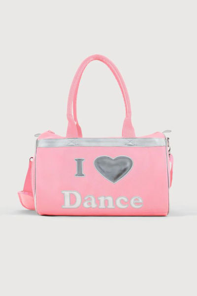 pink roomy dance bag