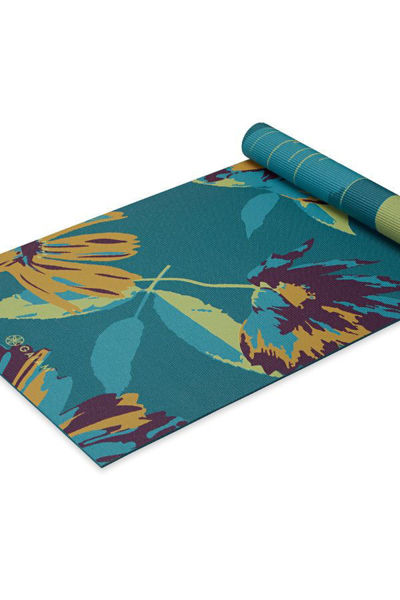 GAIAM Premium Yoga mat Floral Mantra