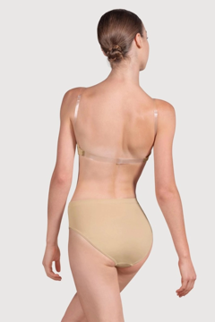 Bloch Ladies High Waist and High Legline Brief - Sand