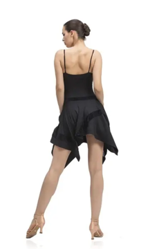 Sansha Amaro Latin Dress with attached leotard - Front