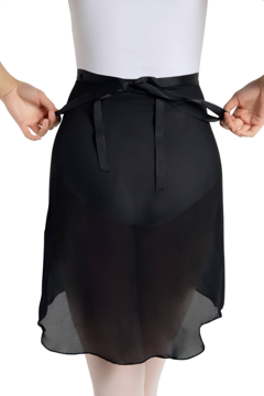 Capezio Georgette Long Wrap Skirt