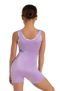 Capezio Child Mermaid Magic Gymnastics Biketard - Front