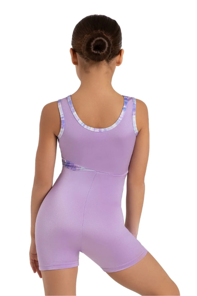 Capezio Child Mermaid Magic Gymnastics Biketard - Back