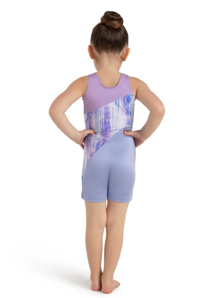 Capezio Child Mermaid Magic Gymnastics Biketard - Front