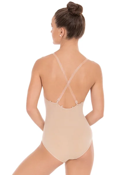 Eurotard Seamless Camisole Liner - Beige Back