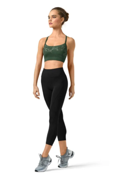 Bloch Camo Mesh Crop Top
