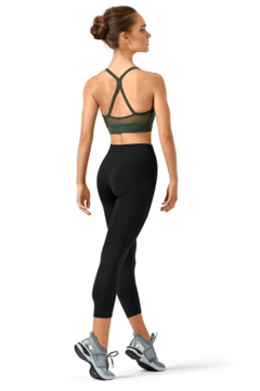 Bloch Camo Mesh Crop Top
