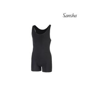 Sansha Men's Ballet Unitard Sleeveless Bodysuit Leotard Dancewear
