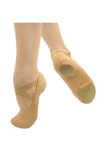 stretch canvas split sole sand
