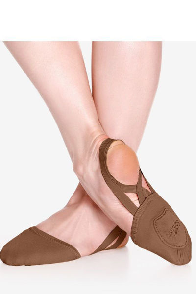 Foot soles turners half soles dark brown canvas